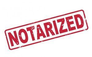 notarisation of documents