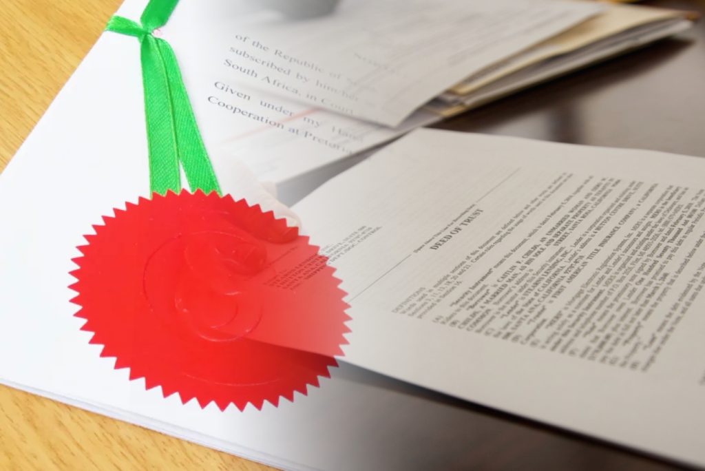 Child Custody Document Notarisation And Apostille Express Service – R650