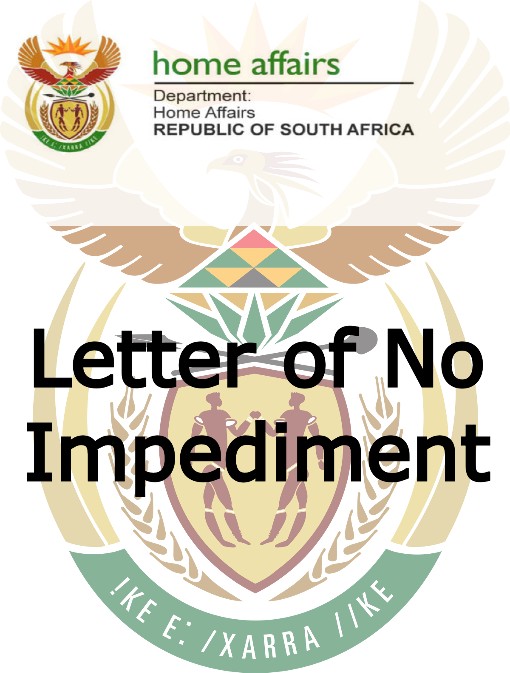 Letter of Non-Impediment in South Africa_Johannesburg_Pretoria_Cape_town