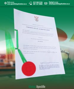 How to Apostille South African Documents for Use Overseas in Cape Town