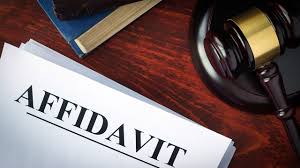 Free Template for Single Status Affidavit South Africa