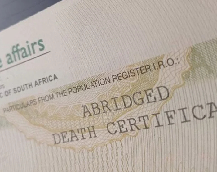Death Certificate DIRCO Urgent Service-pretoria-johannesburg-capetown-durban