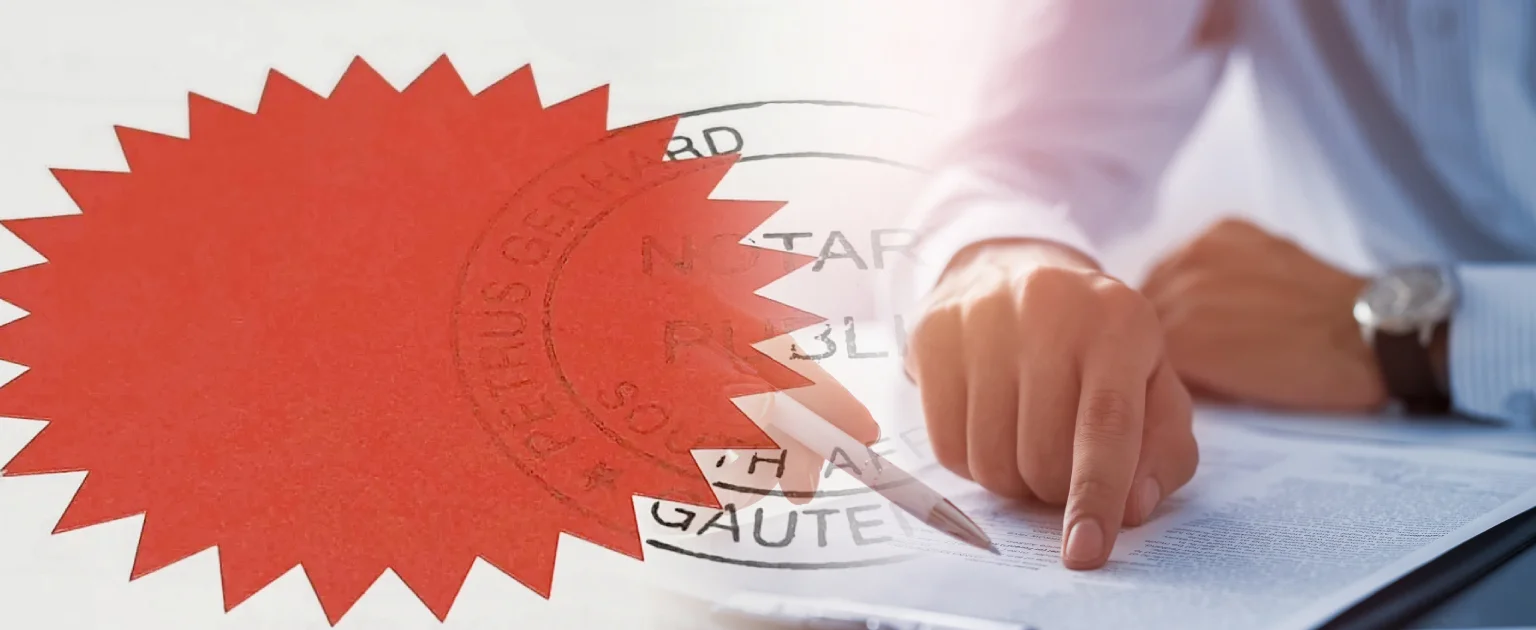 Walk-In Notary Apostille Service Provider Pretoria