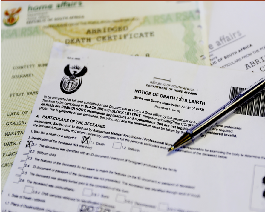 Unabridged Death Certificate Application Service-pretoria-johannesburg-capetown-durban-2026